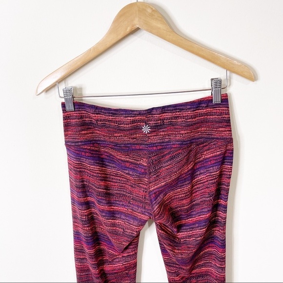 Athleta Multicolor Retreat Chaturanga Full Length Leggings Size Small Petite - Picture 5 of 7